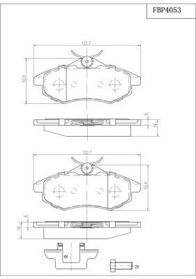 FI.BA Jarrupala, levyjarru FBP4053