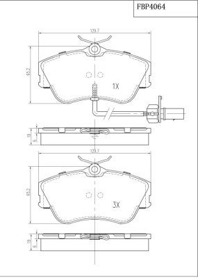 FI.BA Jarrupala, levyjarru FBP4064