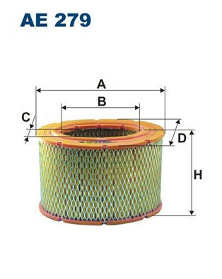 FILTRON Ilmansuodatin AE 279