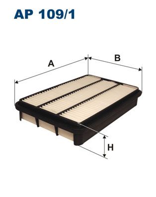 FILTRON Ilmansuodatin AP 109/1