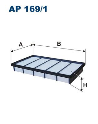 FILTRON Ilmansuodatin AP 169/1