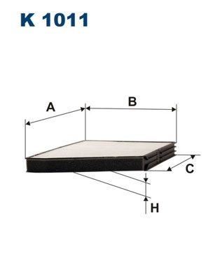 FILTRON Suodatin, sisäilma K 1011