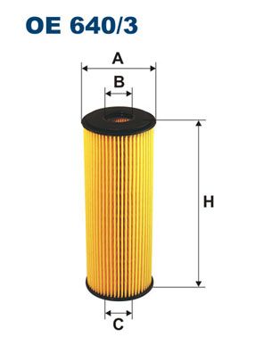 FILTRON Öljynsuodatin OE 640/3