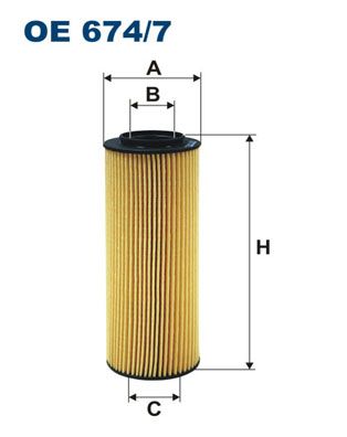 FILTRON Öljynsuodatin OE 674/7