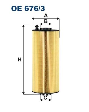 FILTRON Öljynsuodatin OE 676/3