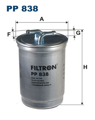 FILTRON Polttoainesuodatin PP 838