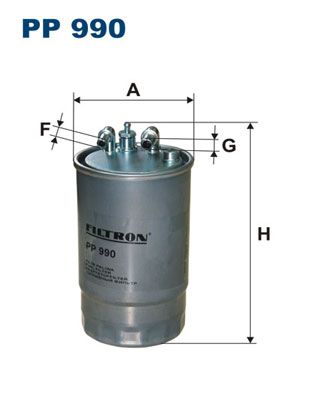 FILTRON Polttoainesuodatin PP 990