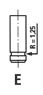 FRECCIA Pakoventtiili MI3272/XB