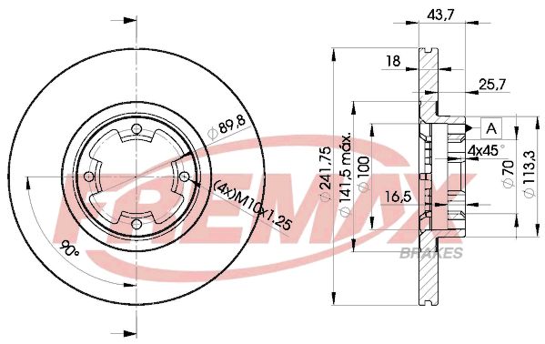 FREMAX Jarrulevy BD-0170