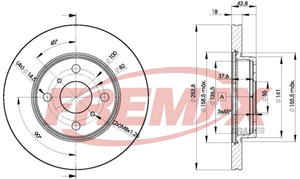 FREMAX Jarrulevy BD-1608