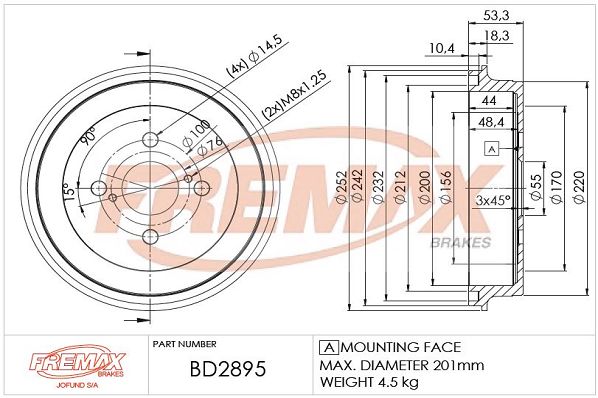 FREMAX Jarrurumpu BD-2895