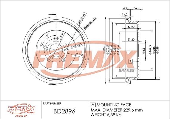 FREMAX Jarrurumpu BD-2896