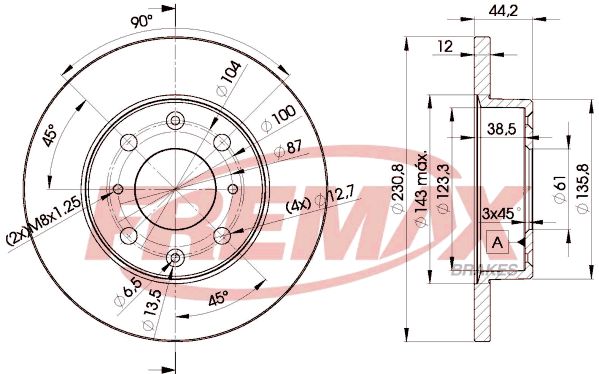 FREMAX Jarrulevy BD-3169