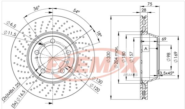 FREMAX Jarrulevy BD-3350