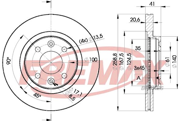 FREMAX Jarrulevy BD-3550