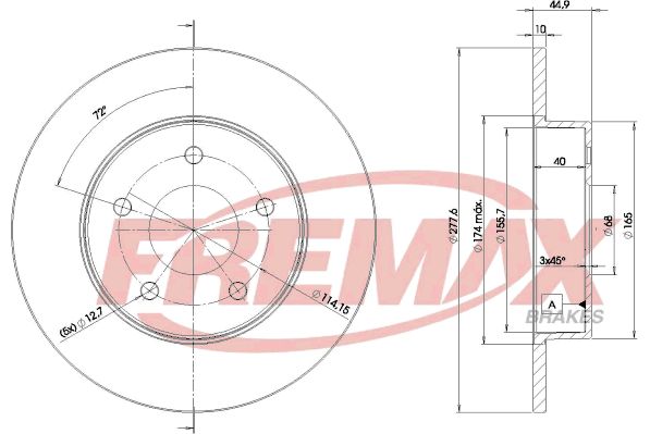 FREMAX Jarrulevy BD-4101