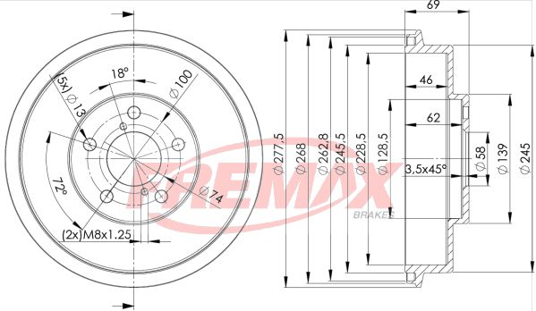 FREMAX Jarrurumpu BD-4703