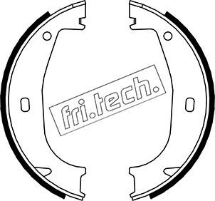 FRI.TECH. Jarrukenkäsarja, seisontajarru 1019.026