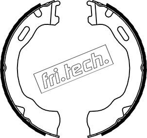 FRI.TECH. Jarrukenkäsarja, seisontajarru 1040.160