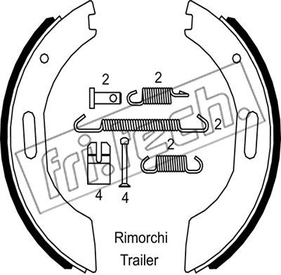 FRI.TECH. Jarrukenkäsarja 1053.003