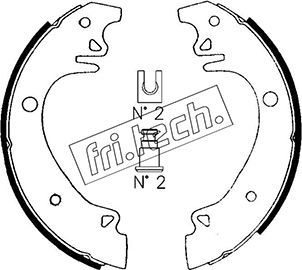 FRI.TECH. Jarrukenkäsarja 1079.178