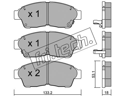 FRI.TECH. Jarrupala, levyjarru 152.0