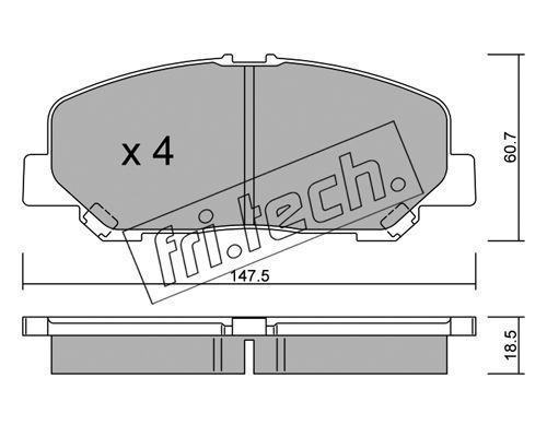 FRI.TECH. Jarrupala, levyjarru 922.0