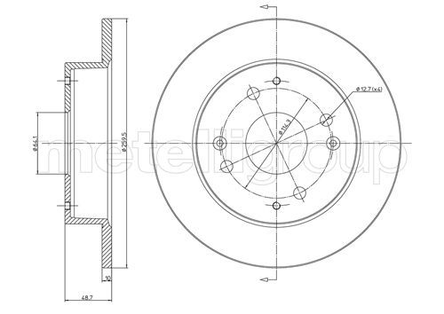 FRI.TECH. Jarrulevy BD0052