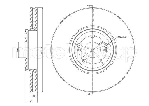 FRI.TECH. Jarrulevy BD1302