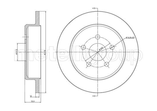 FRI.TECH. Jarrulevy BD1402