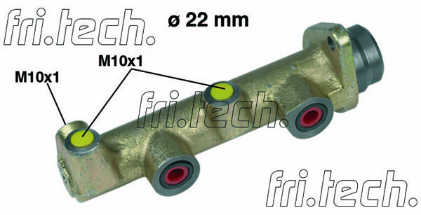 FRI.TECH. Jarrupääsylinteri PF032