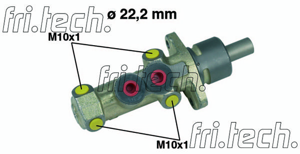 FRI.TECH. Jarrupääsylinteri PF180