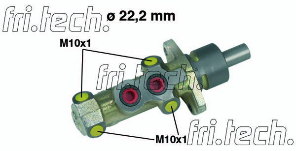 FRI.TECH. Jarrupääsylinteri PF202