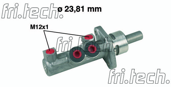 FRI.TECH. Jarrupääsylinteri PF285