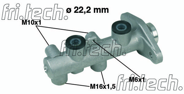 FRI.TECH. Jarrupääsylinteri PF517