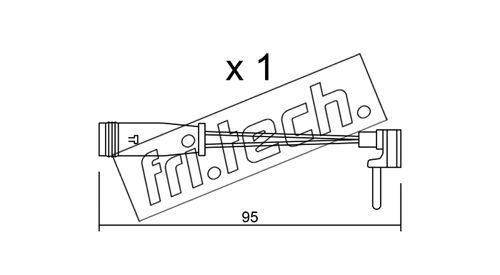 FRI.TECH. Kulumisenilmaisin, jarrupala SU.129