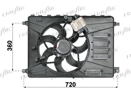 FRIGAIR Tuuletin, moottorin jäähdytys 0501.2001