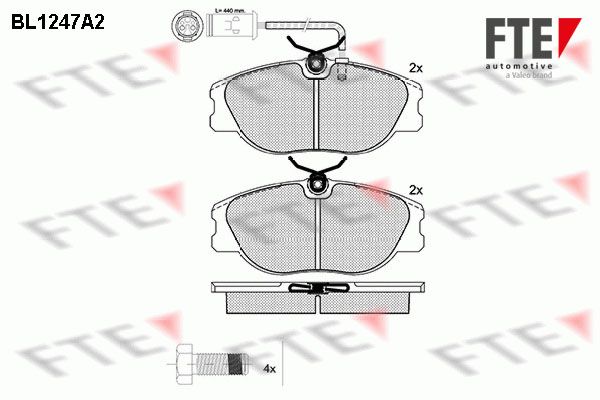 FTE Jarrupala, levyjarru BL1247A2