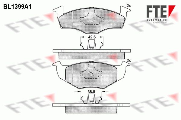 FTE Jarrupala, levyjarru BL1399A1