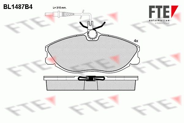 FTE Jarrupala, levyjarru BL1487B4