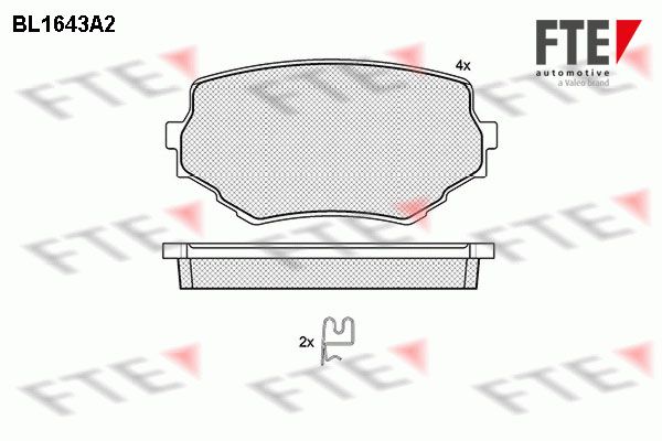 FTE Jarrupala, levyjarru BL1643A2