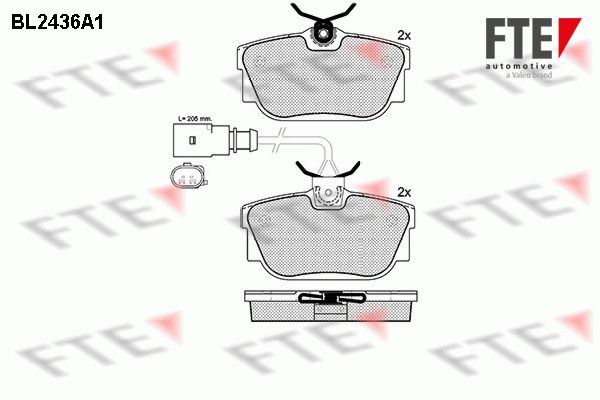 FTE Jarrupala, levyjarru BL2436A1