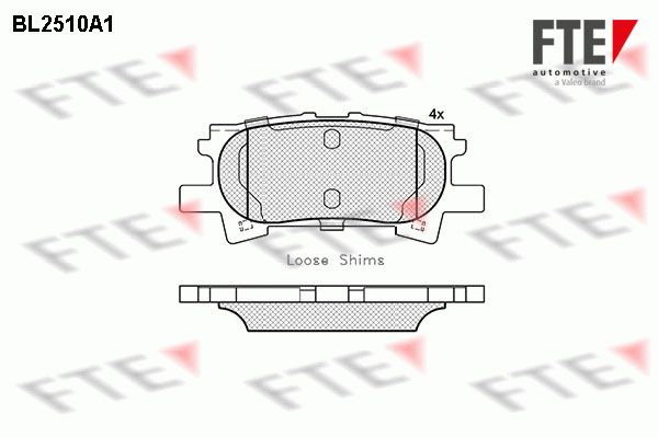 FTE Jarrupala, levyjarru BL2510A1