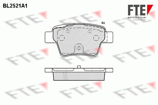 FTE Jarrupala, levyjarru BL2521A1