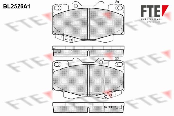 FTE Jarrupala, levyjarru BL2526A1