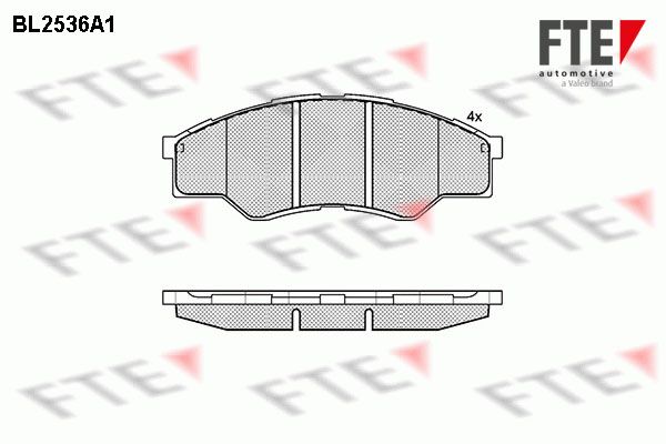 FTE Jarrupala, levyjarru BL2536A1