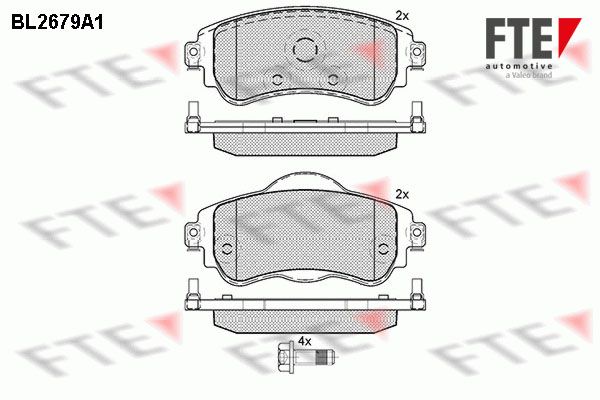 FTE Jarrupala, levyjarru BL2679A1