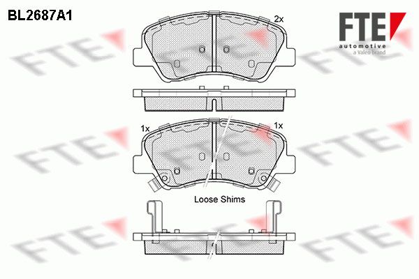 FTE Jarrupala, levyjarru BL2687A1