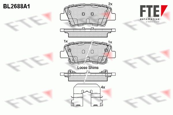 FTE Jarrupala, levyjarru BL2688A1