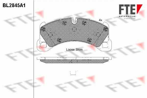 FTE Jarrupala, levyjarru BL2845A1